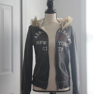 Aeropostale | Faux Fur Hoodie